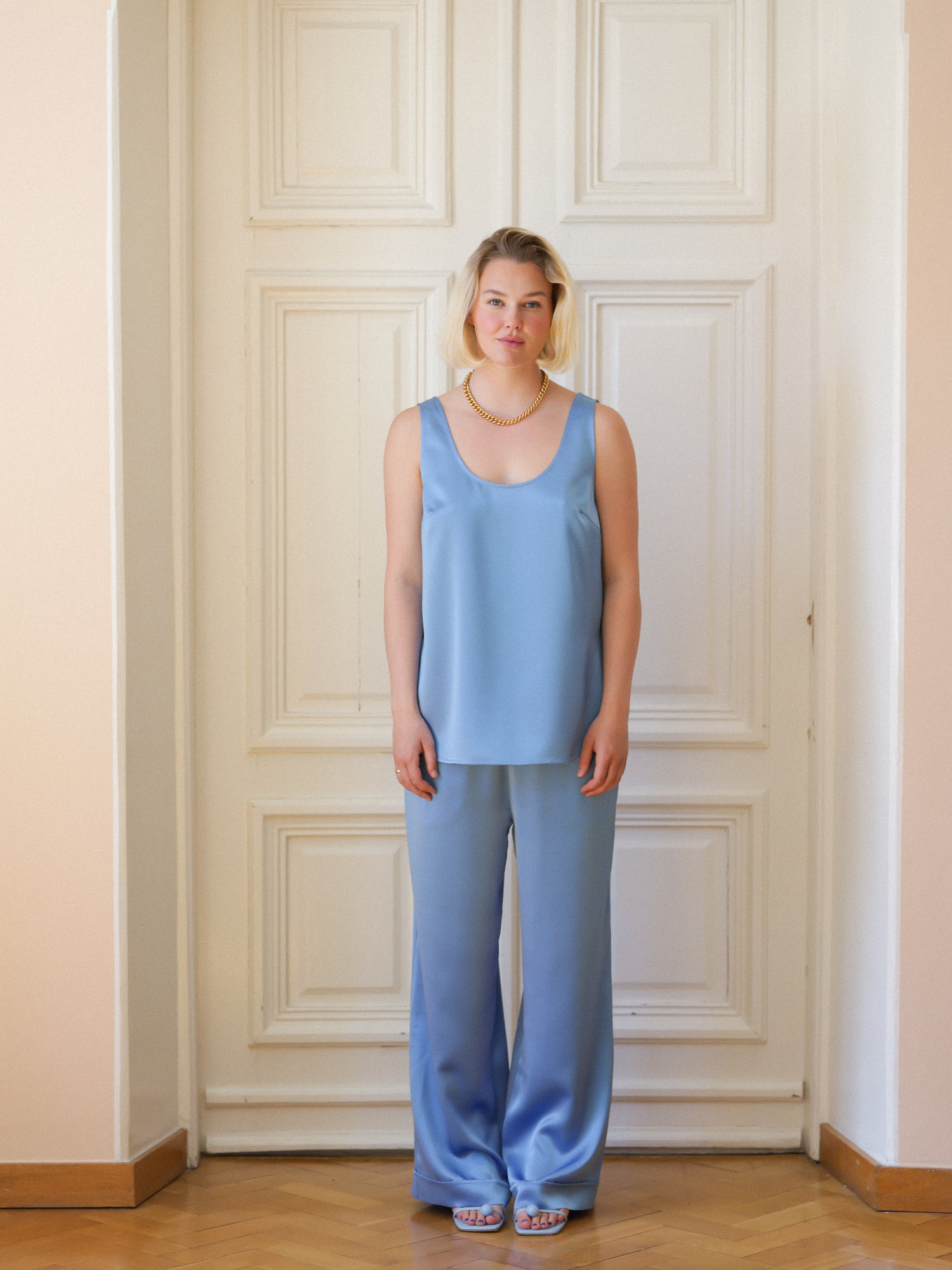 Libre Top, Soft Blue