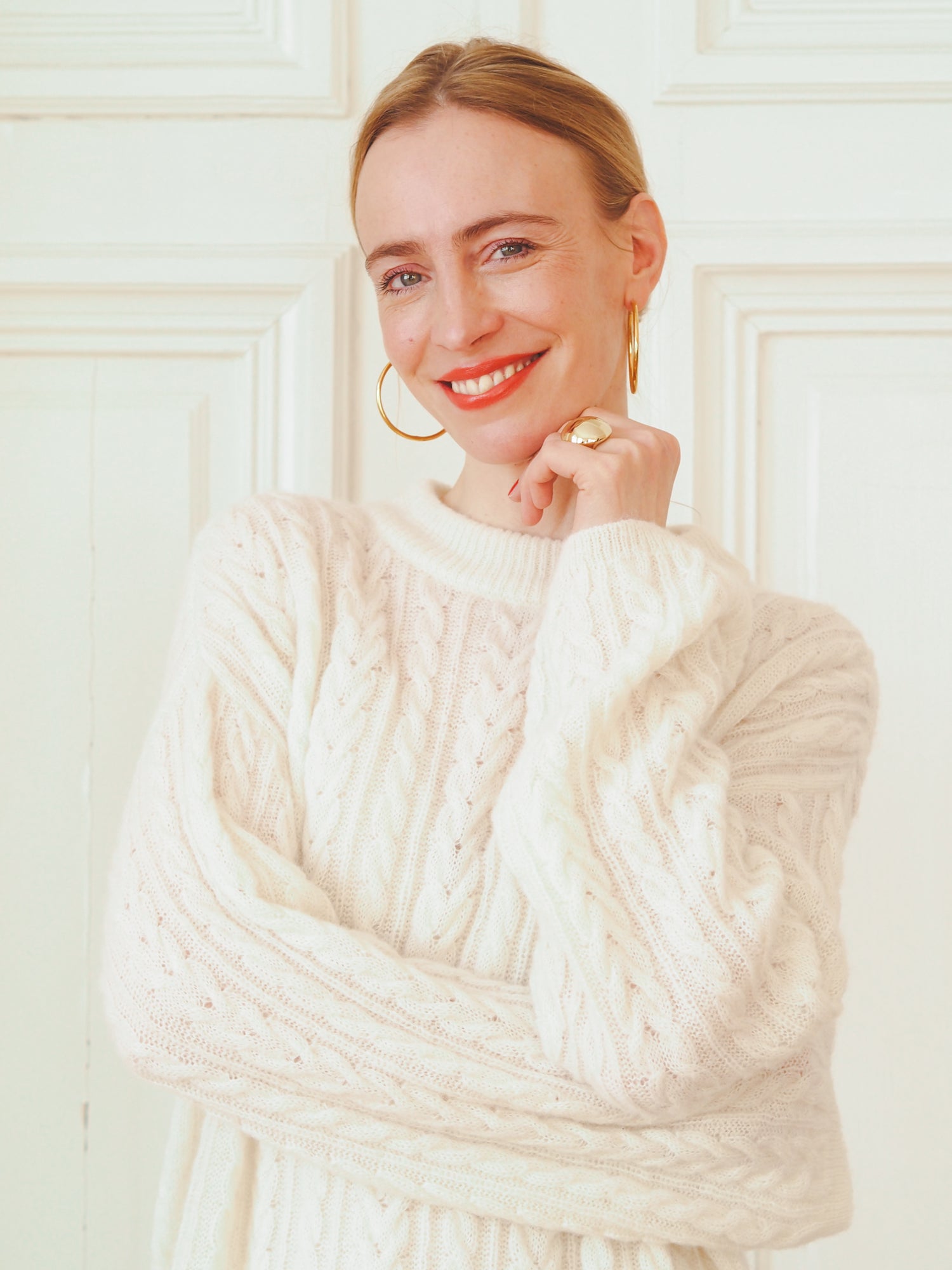 Whisper Jumper, Natural White